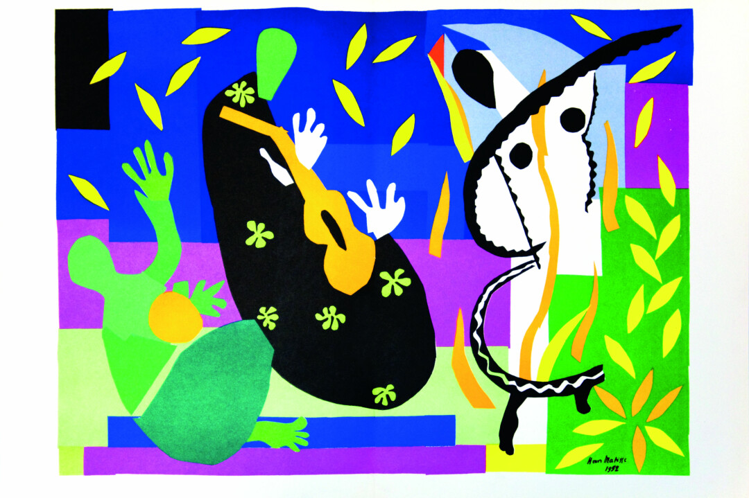 Анри Матисс. Tristess du Roi. 1952