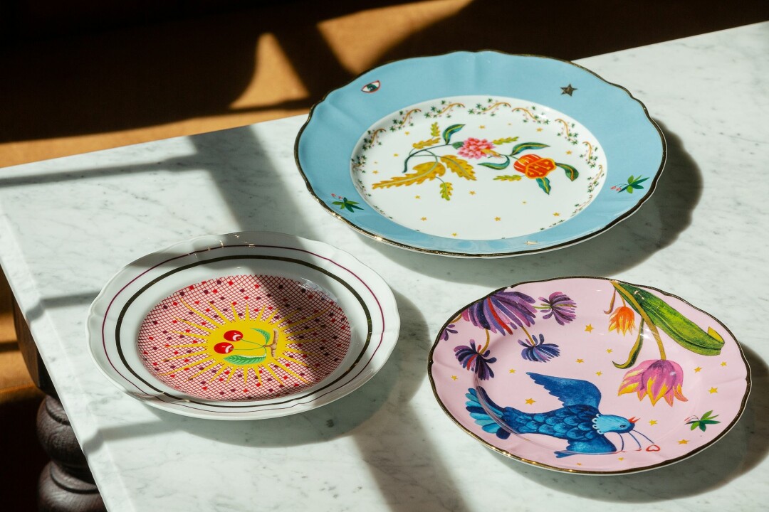 Посуда для сервировки блюд в Mina от флорентийского бренда Bitossi