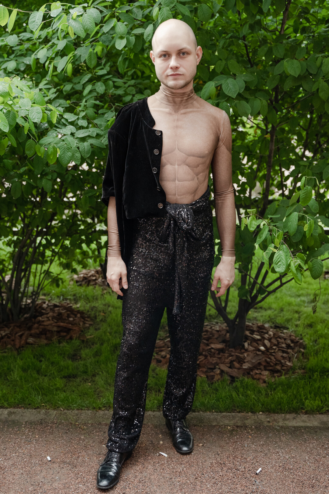 Образ House of Leo, обувь Dries van Noten