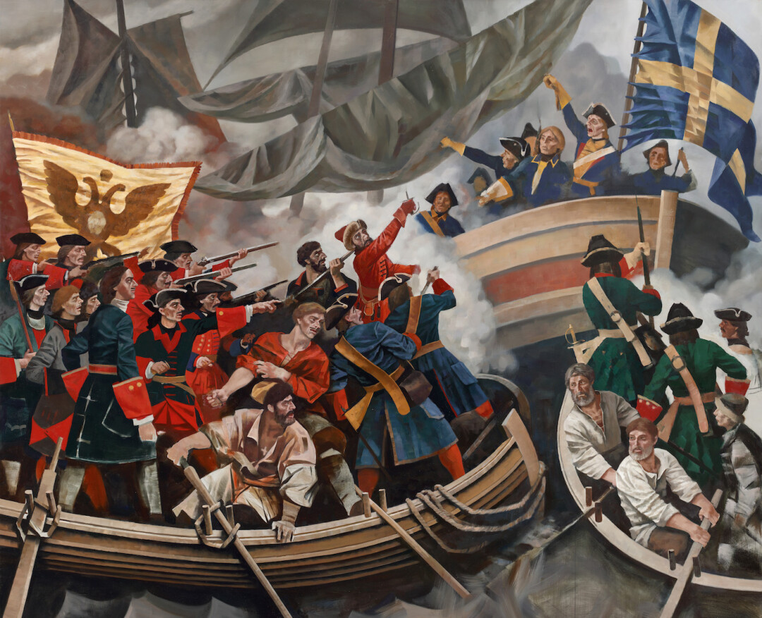 «Первая победа на водах финских». Александр Быстров. 2022