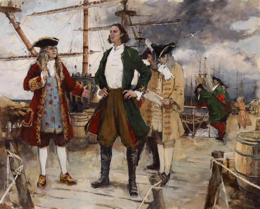 «Знакомство с морем и внешней торговлей». Андрей Пянковский. 2022