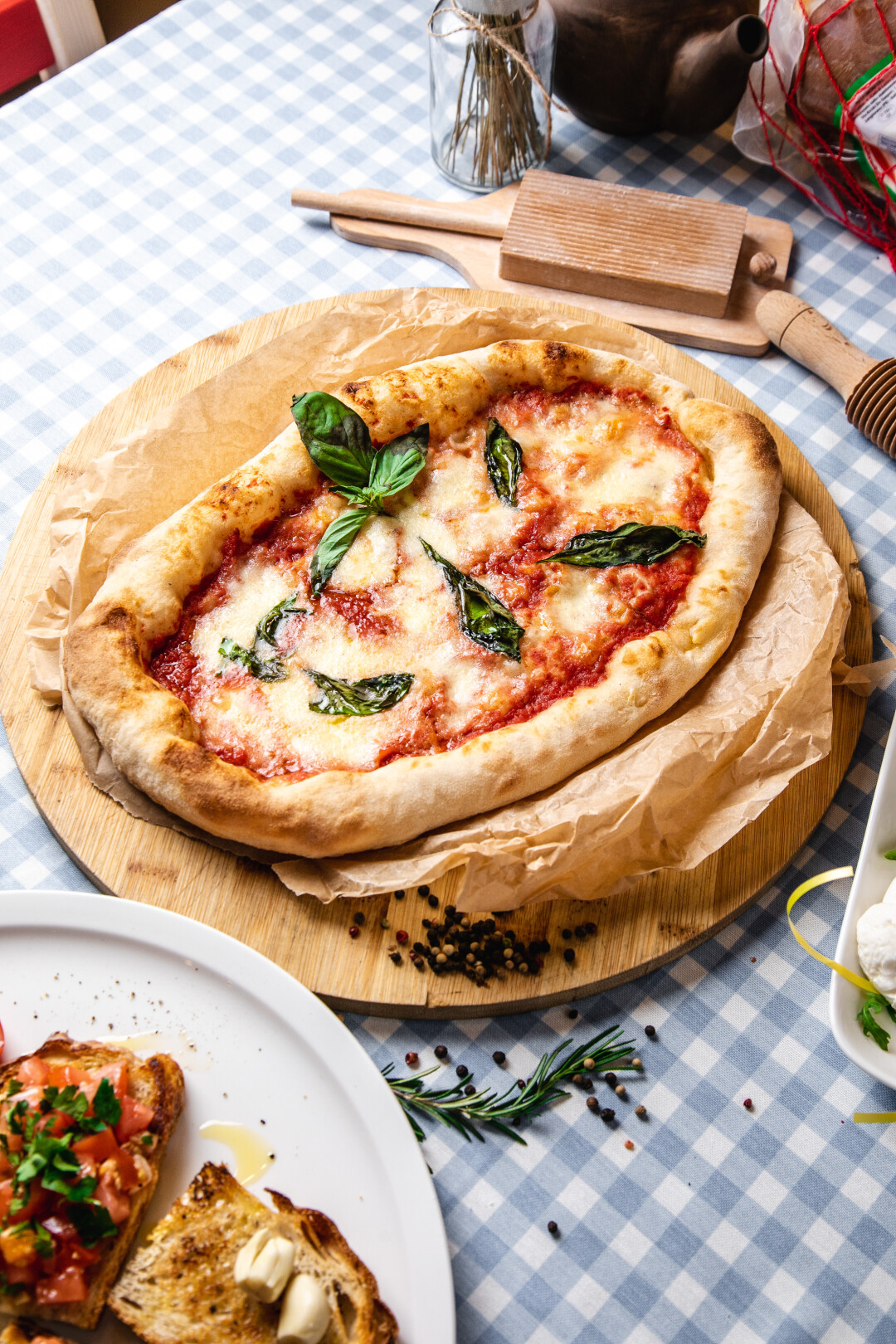 Римская пицца «Маргарита»