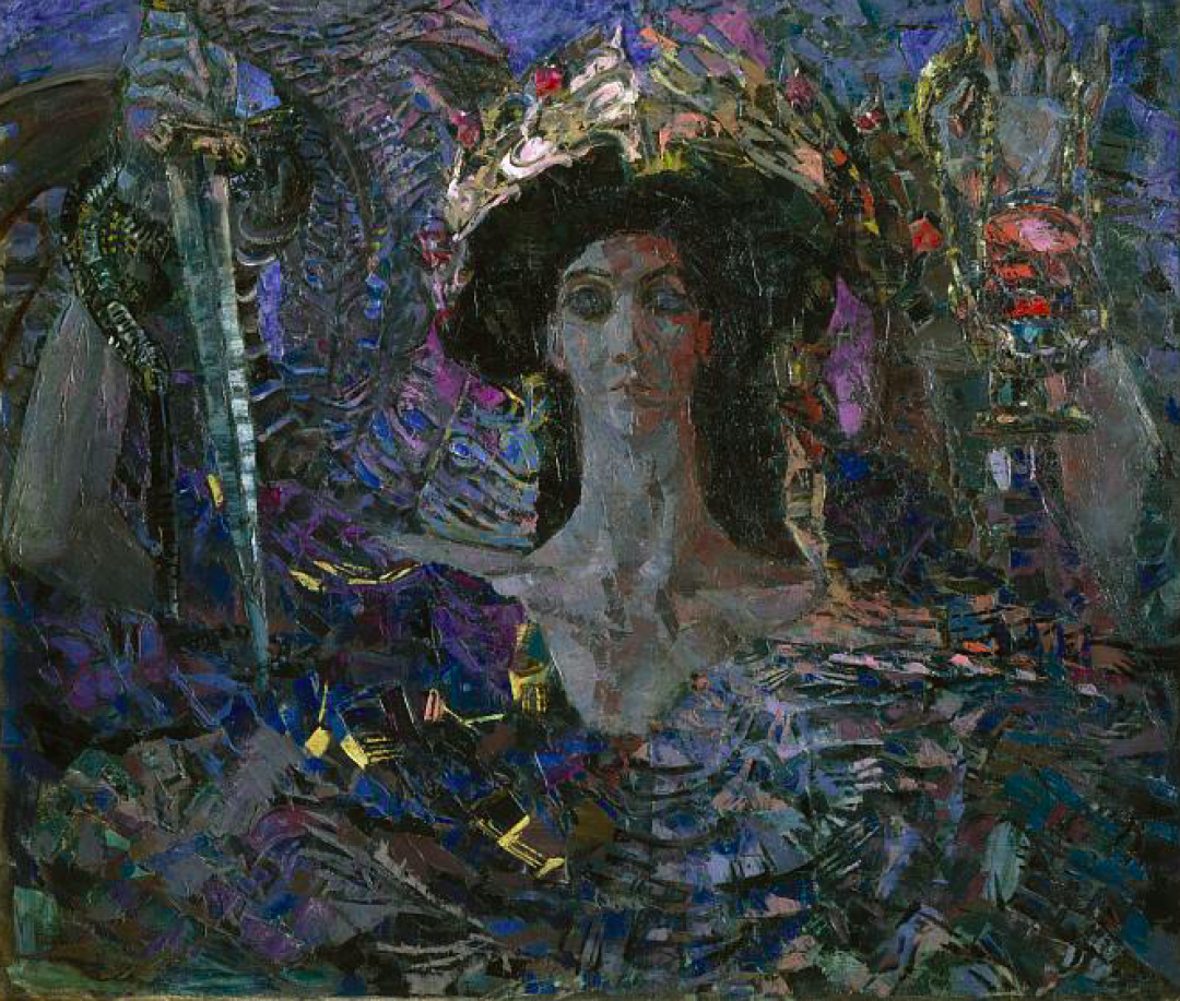 «Шестикрылый серафим», 1904. Холст, масло. Государственный Русский музей