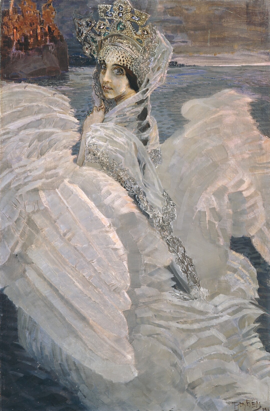 «Царевна-Лебедь», 1900, Государственная Третьяковская галерея