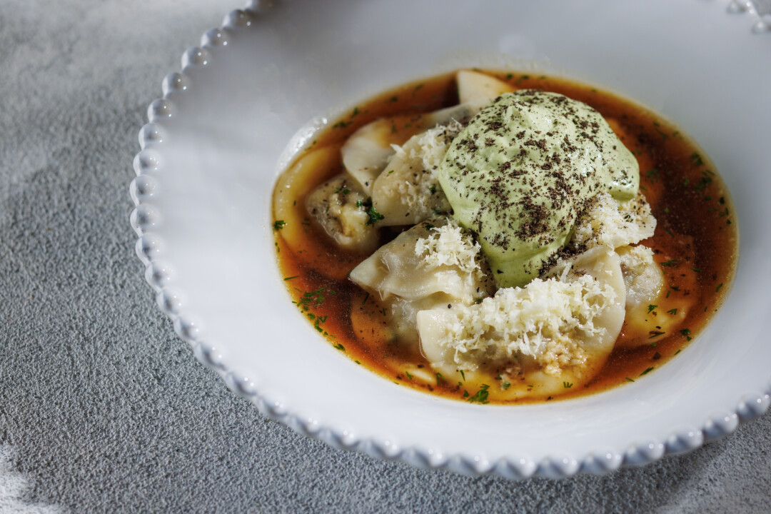 Вареники с картофелем и грибами 580 р