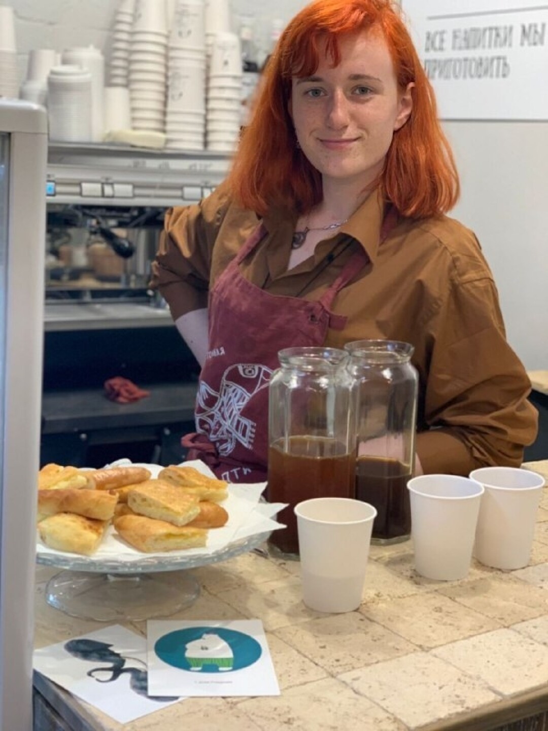 Хачапури от управляющей кофейней Наны