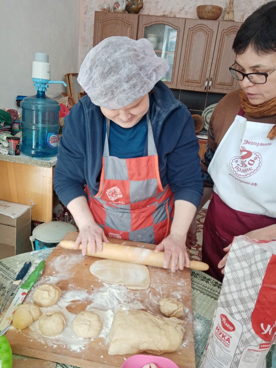 Работа в кулинарной мастерской