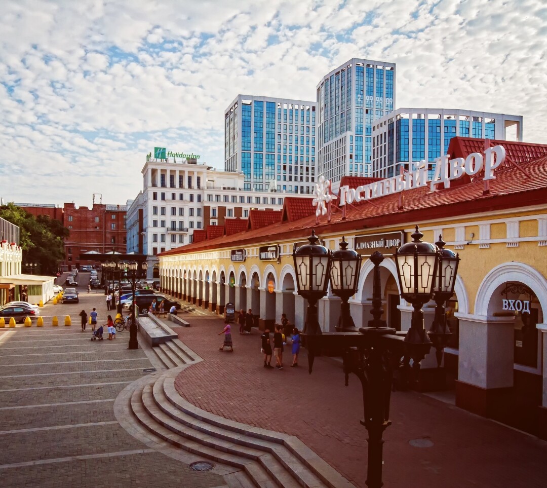 Гостиный двор, торгово-деловой комплекс, Верхнеторговая площадь, 1, Уфа - 2ГИС