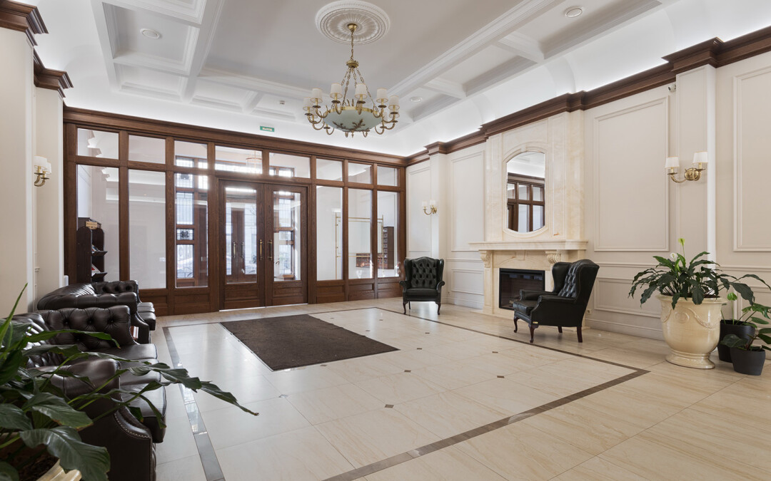 Входная группа клубного дома «Щедрин»