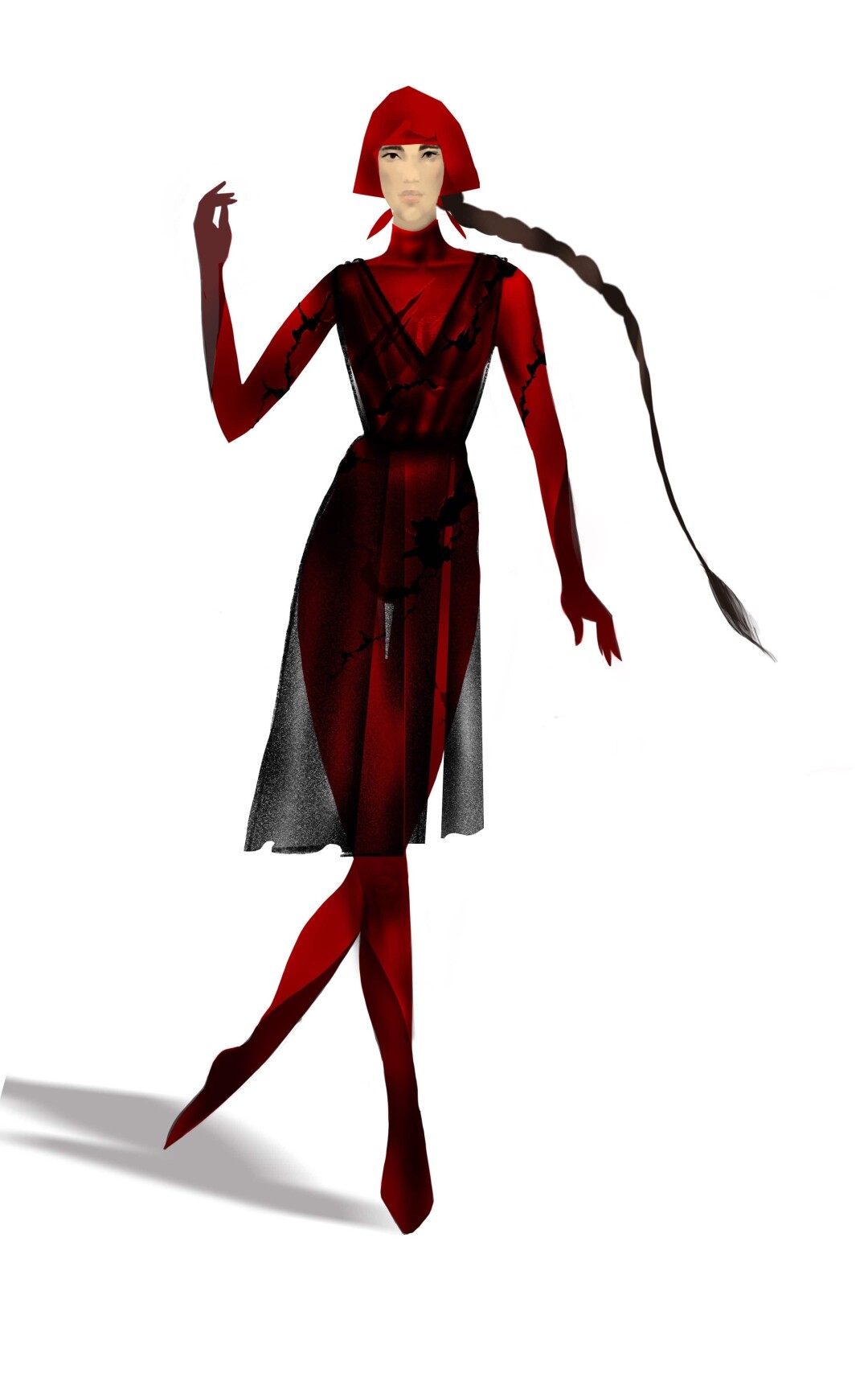 Эскиз костюма Леонида Алексеева