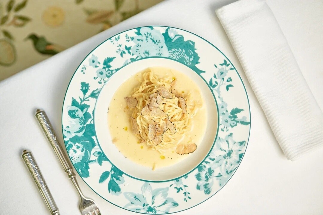 Домашняя паста с трюфелем