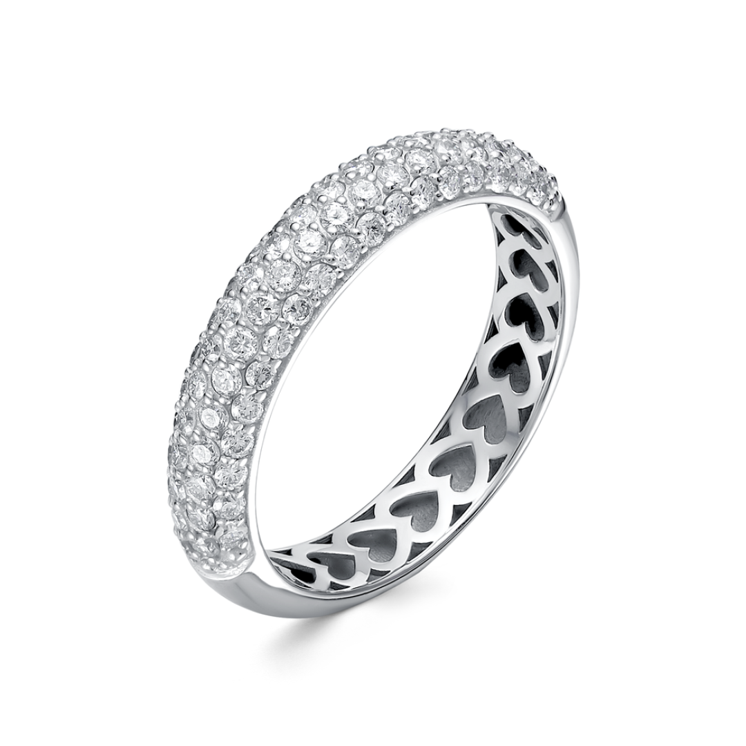 Кольцо из белого золота Vesna jewelry с бриллиантами