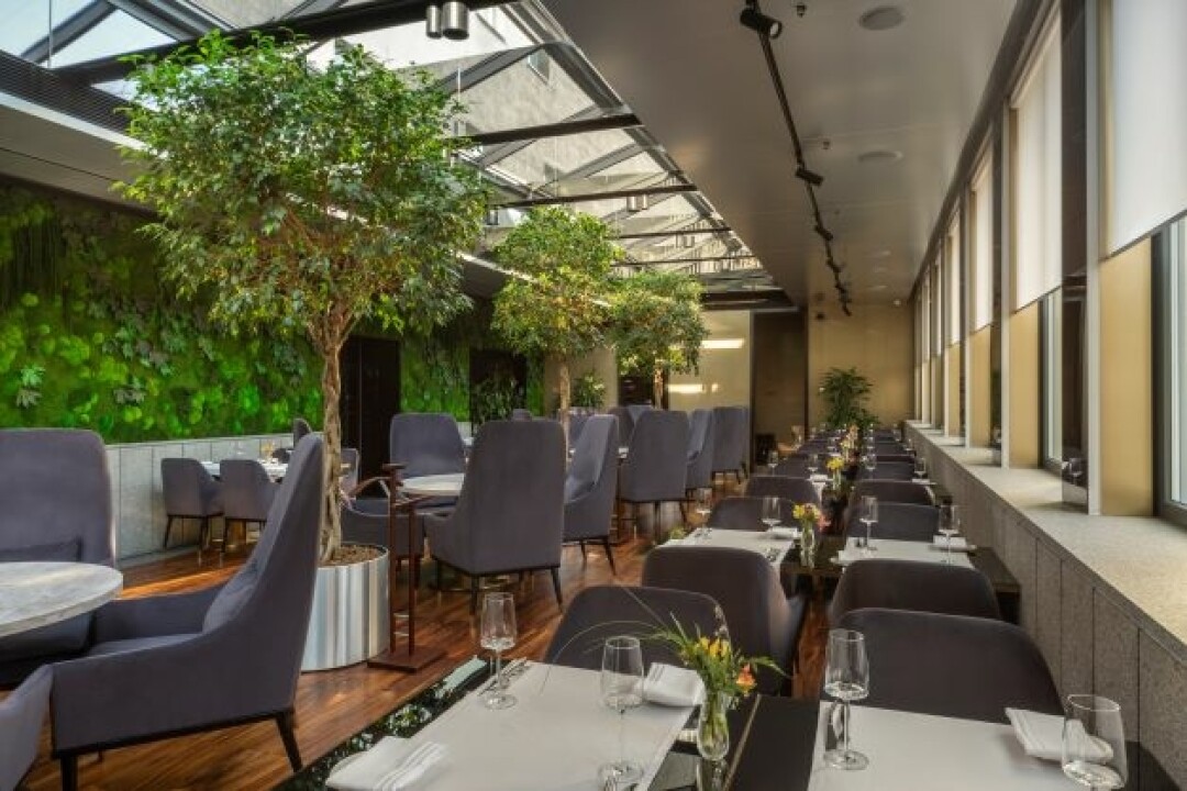 NOK restaurant, Оранжерейный зал