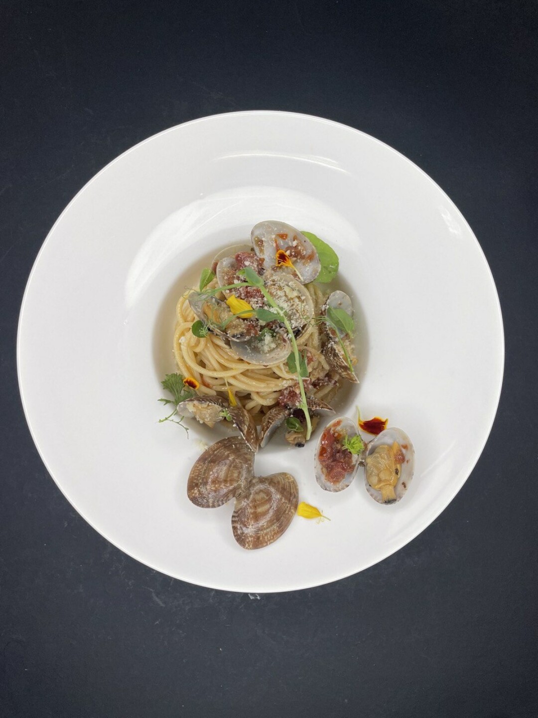 Спагетти с вонголе