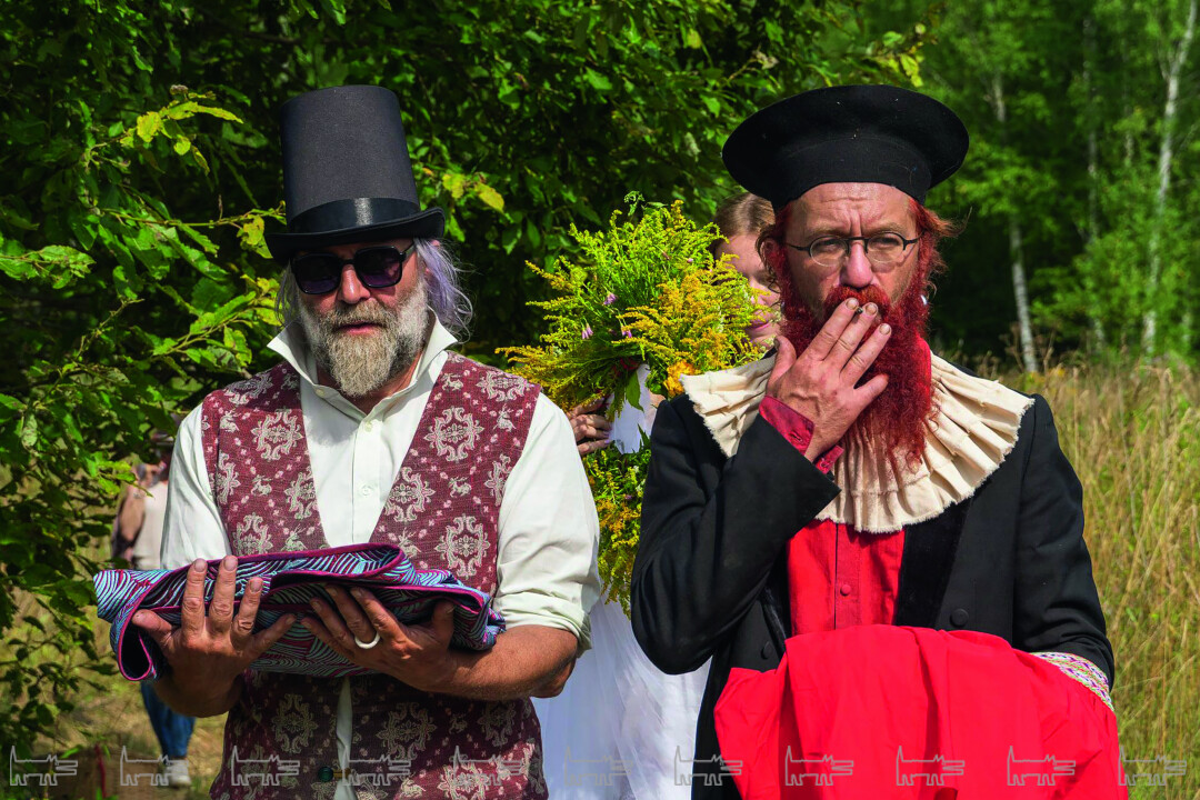 Основатели Инженерного театра «АХЕ» Максим Исаев и Павел Семченко на фестивале «Человек МИРА».