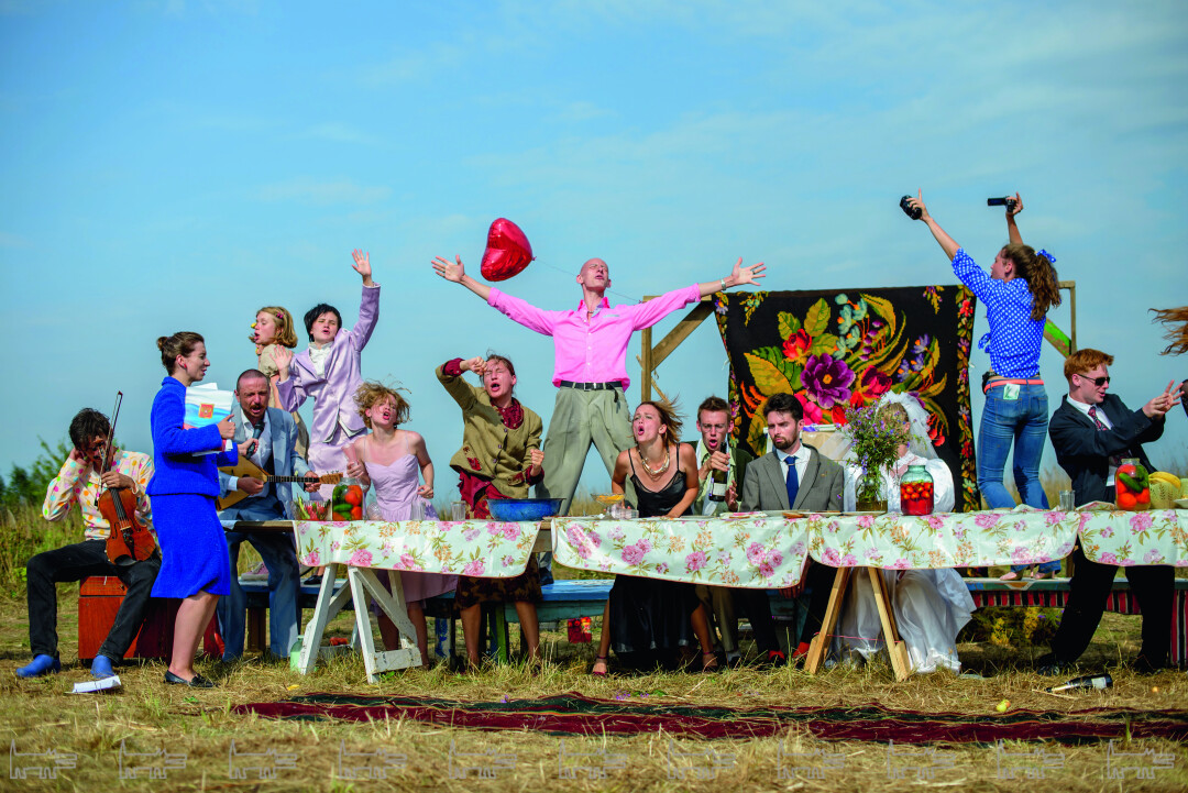 Перформанс «Тайная вечеря» на «Человеке МИРА», 2021