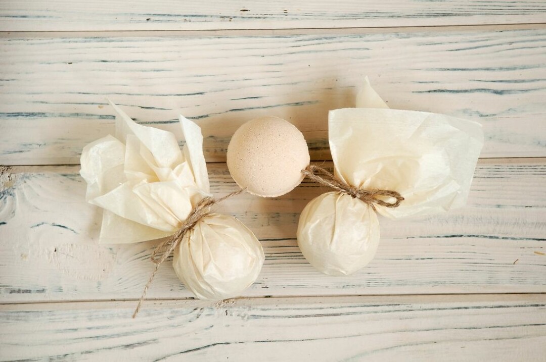 Бомбочка для ванны «Апельсин и сливки»