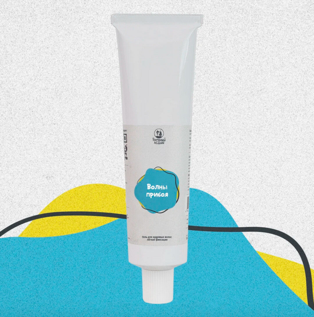 Гель с эффектом стайлинга для кудрявых волос «Волны прибоя»