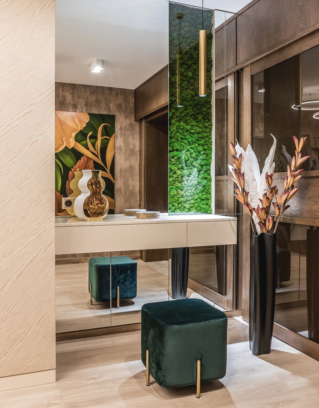 Итальянская керамическая ваза Lando из интерьер-студии Aran