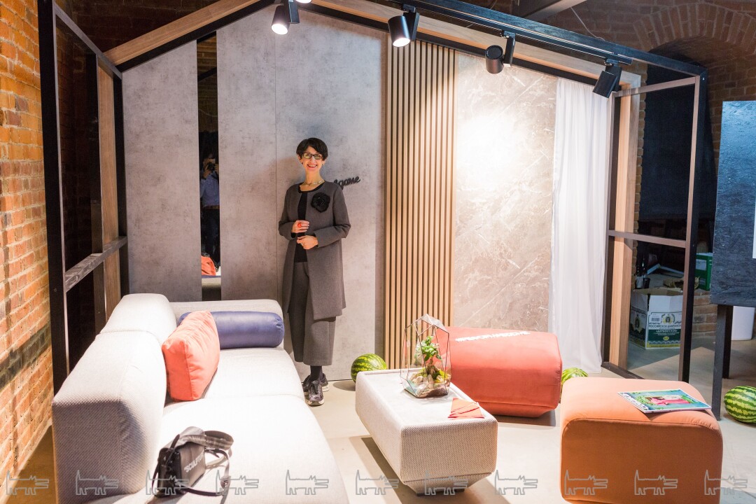 Выставочная зона на мероприятии в 2019 году