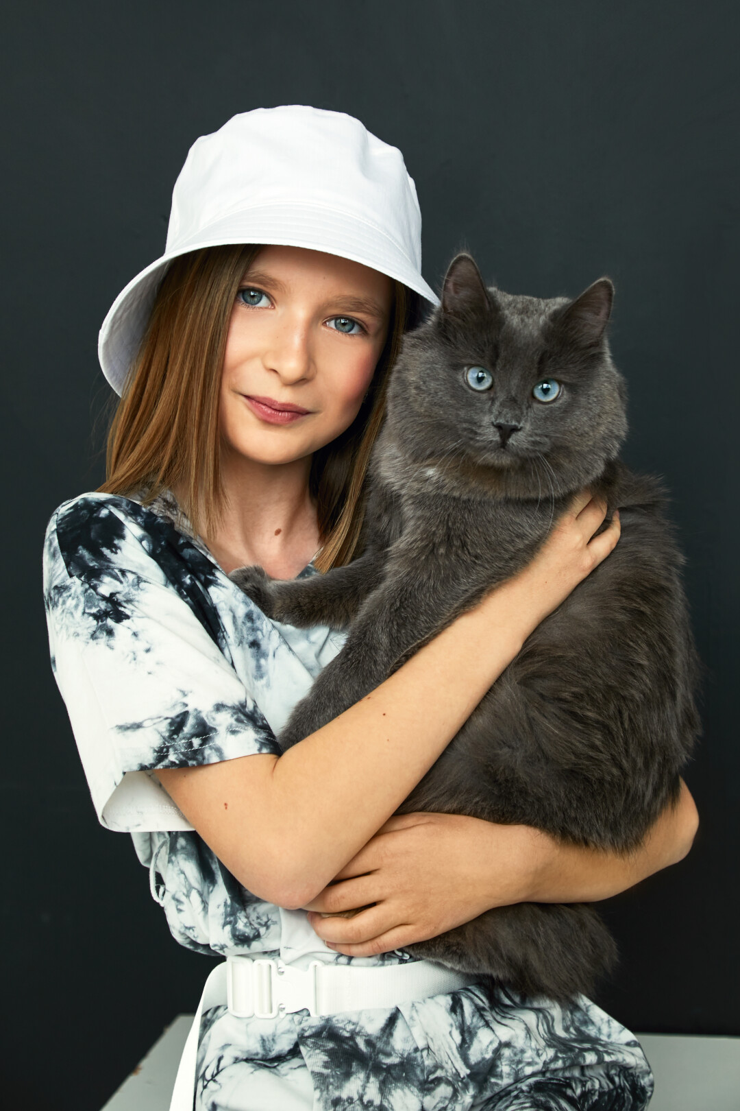 Элина Горохова и кот Гарсон