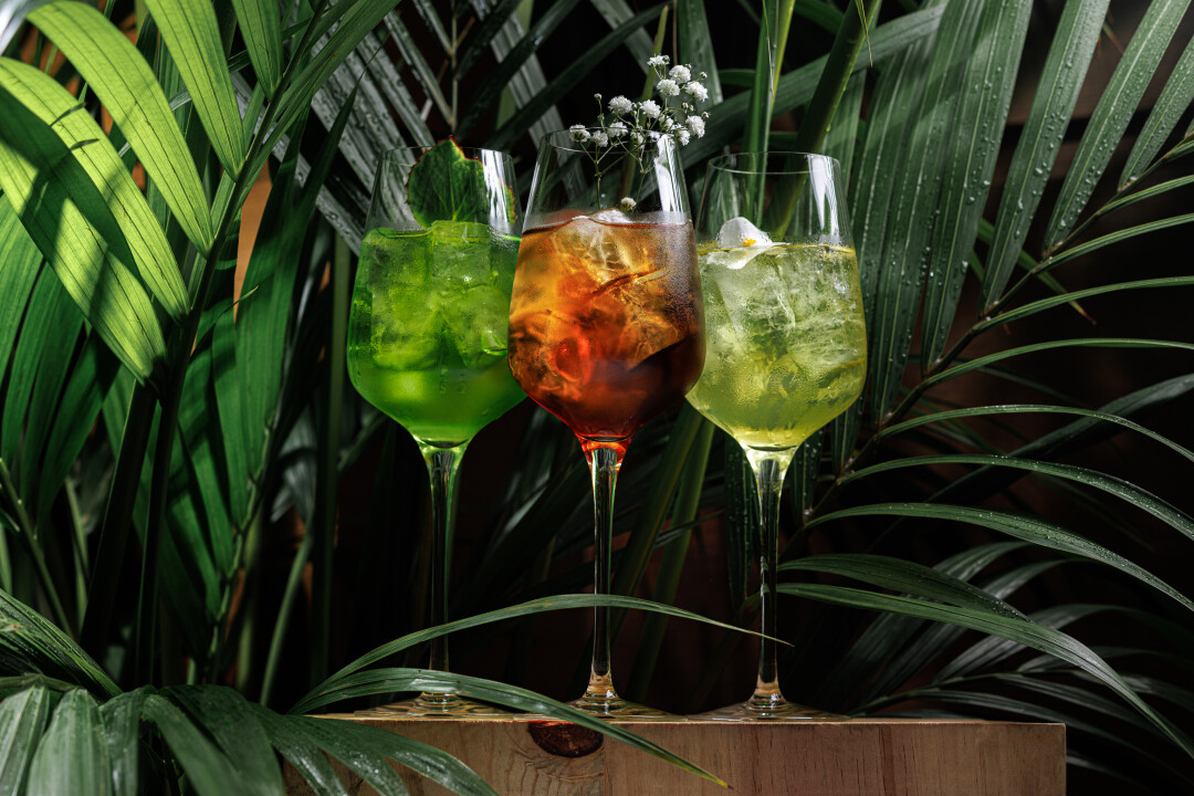 Дыня Фейхоа, Гранатовый Спритц, Цветочный Спритц