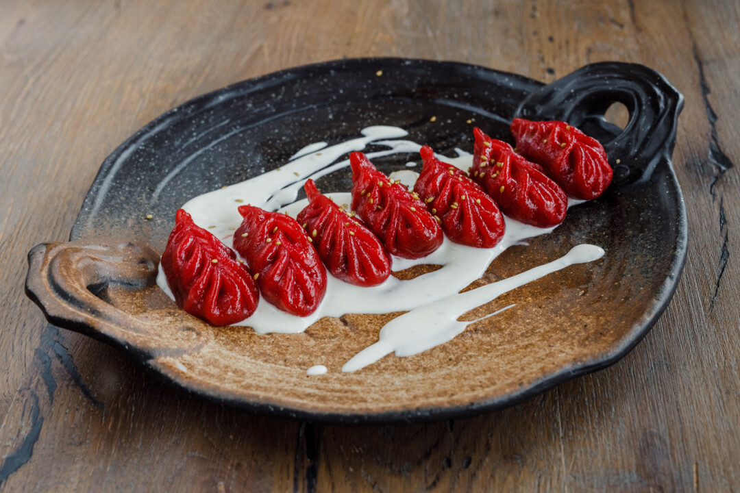 Димсамы с телятиной