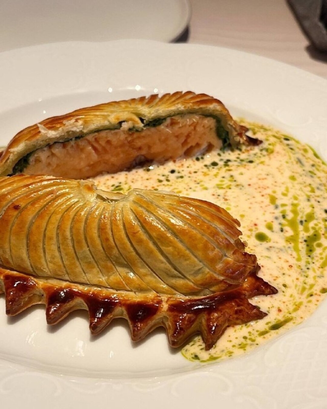 Пирог с лососем