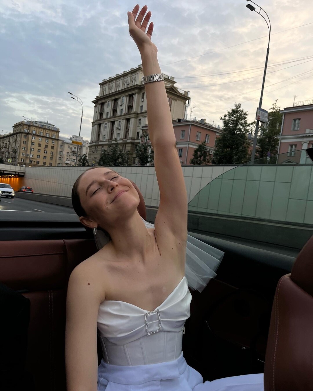 Александра Жаркова на девичнике