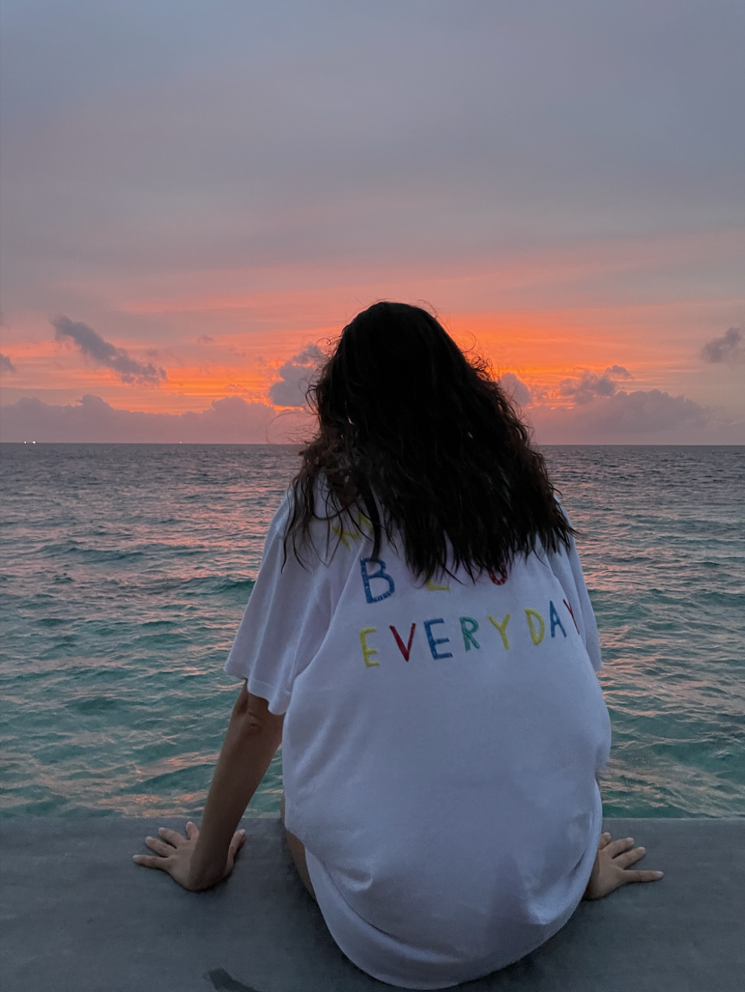 Александра Жаркова во время медового месяца