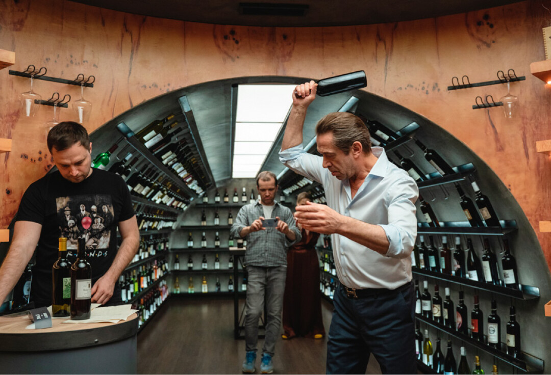 Владимир Машков: Это была большая ответственность, потому что ход однокадровой истории требует большой подготовки перед началом дубля: должен быть