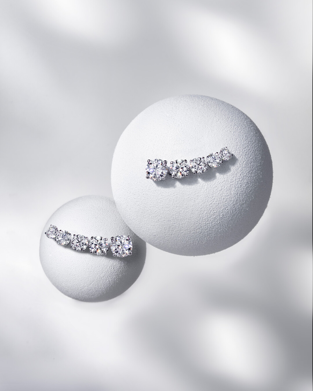 Серьги-клаймбер «Кометы»