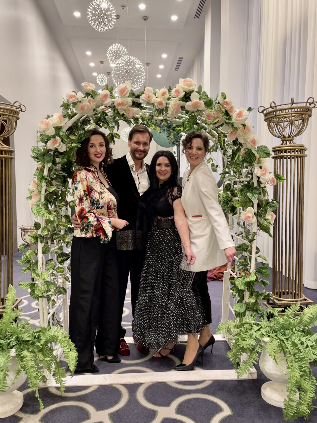 Марианна, Аскар, Наталья и Ирэна Абдразаковы