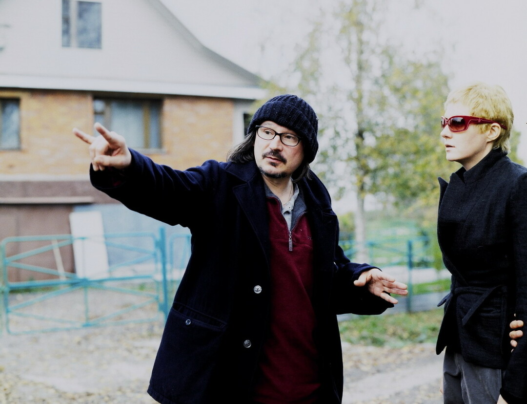 Кадр со съемок фильма "Мне не больно"