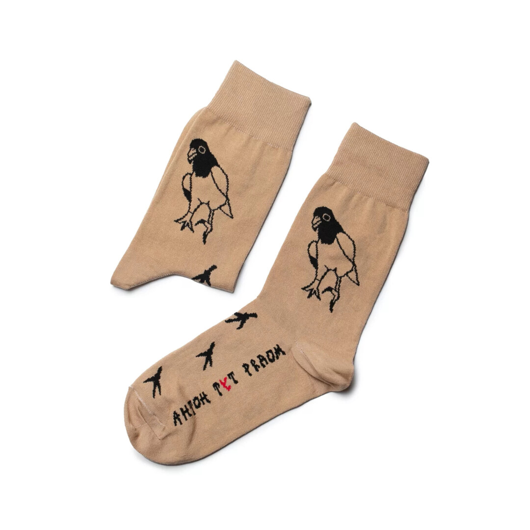 Носки St. Friday Socks «Голубь», 650 руб.