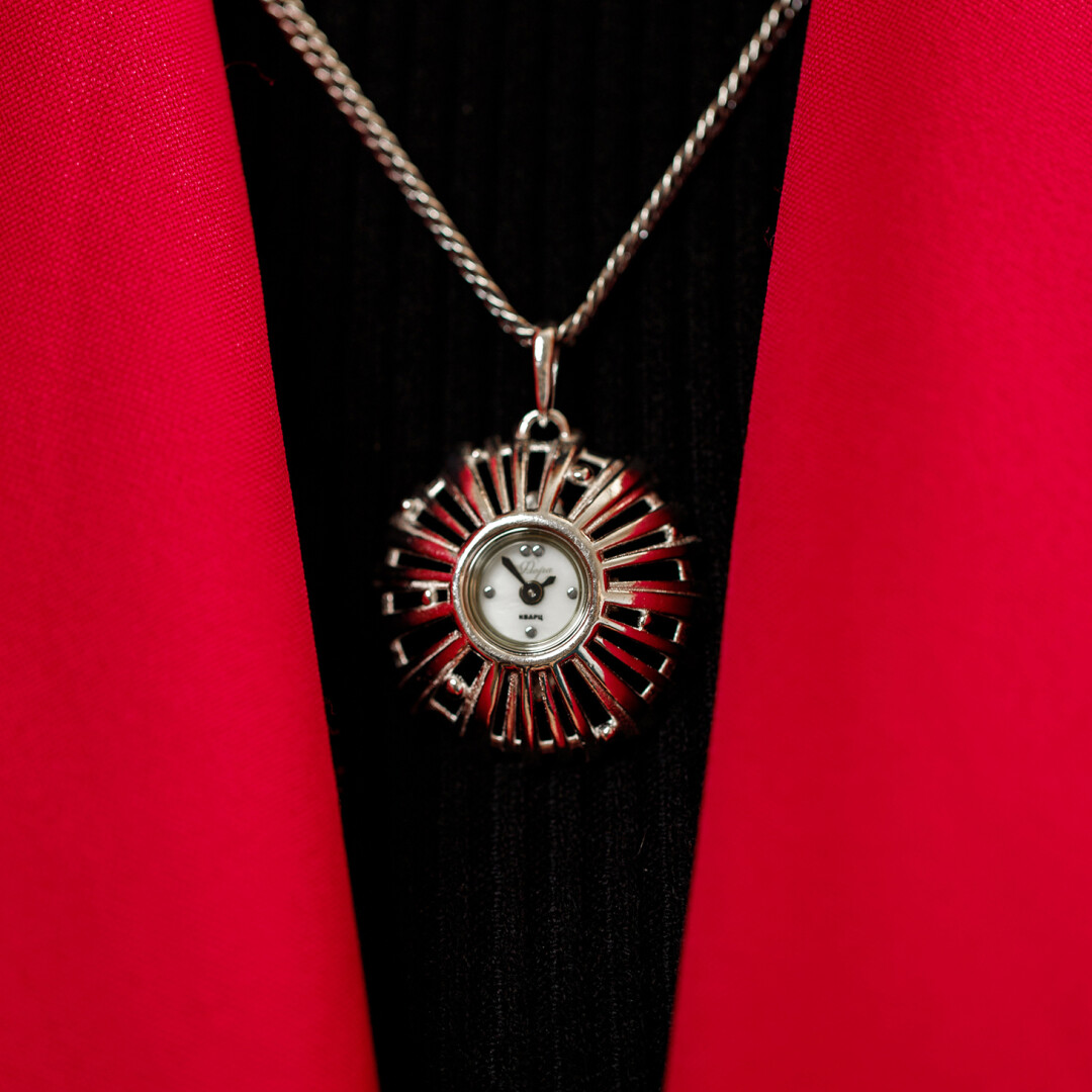 Модель Часы-кулон 3077K-2, бренд УЧЗ