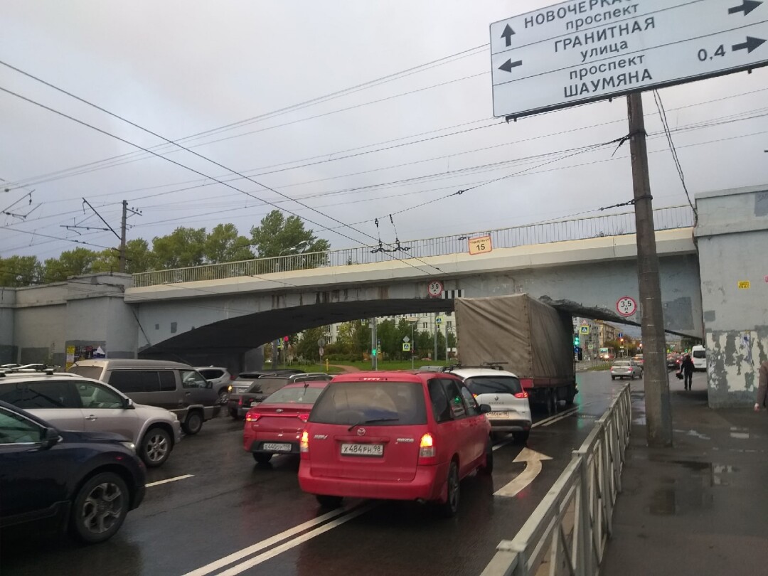 В Петербурге появился еще один «мост глупости». В этот раз на  Дальневосточном проспекте | Sobaka.ru