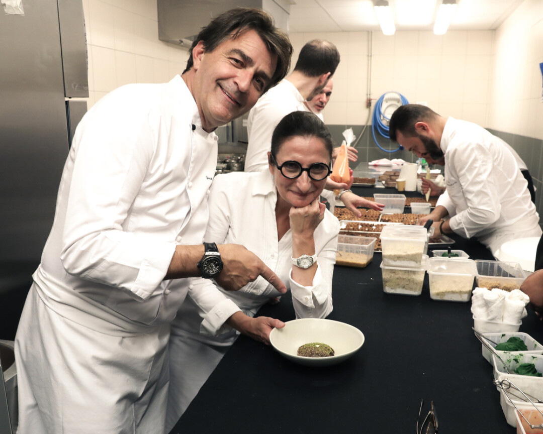 Янник Аллено и Анн-Софи Пик