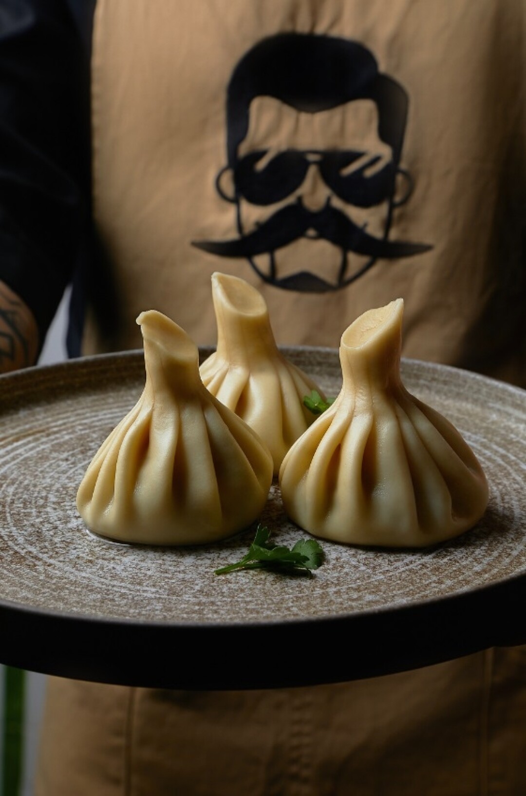 Хинкали с растительным мясом «Каха бар»