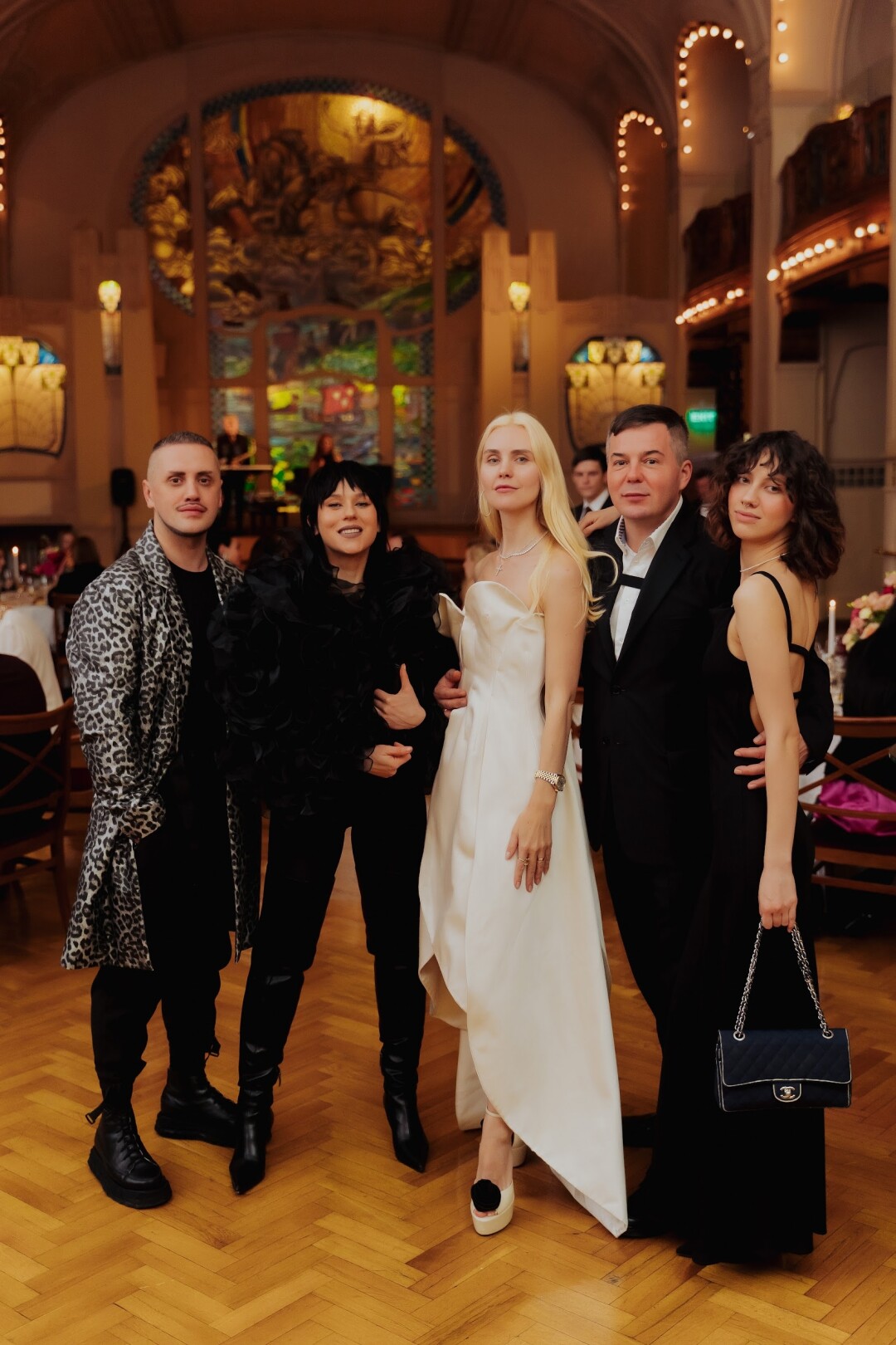 Елизавета Гусевская, Юрий Грудин, Мария Грудина. Катя IOWA и Леонид Терещенко