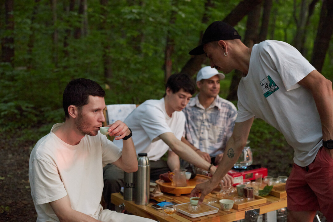 Чайные церемонии организовывают и на природе
