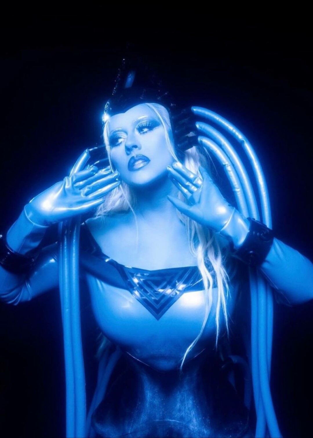 Кристина Агилера в образе Дивы Плавалагуны