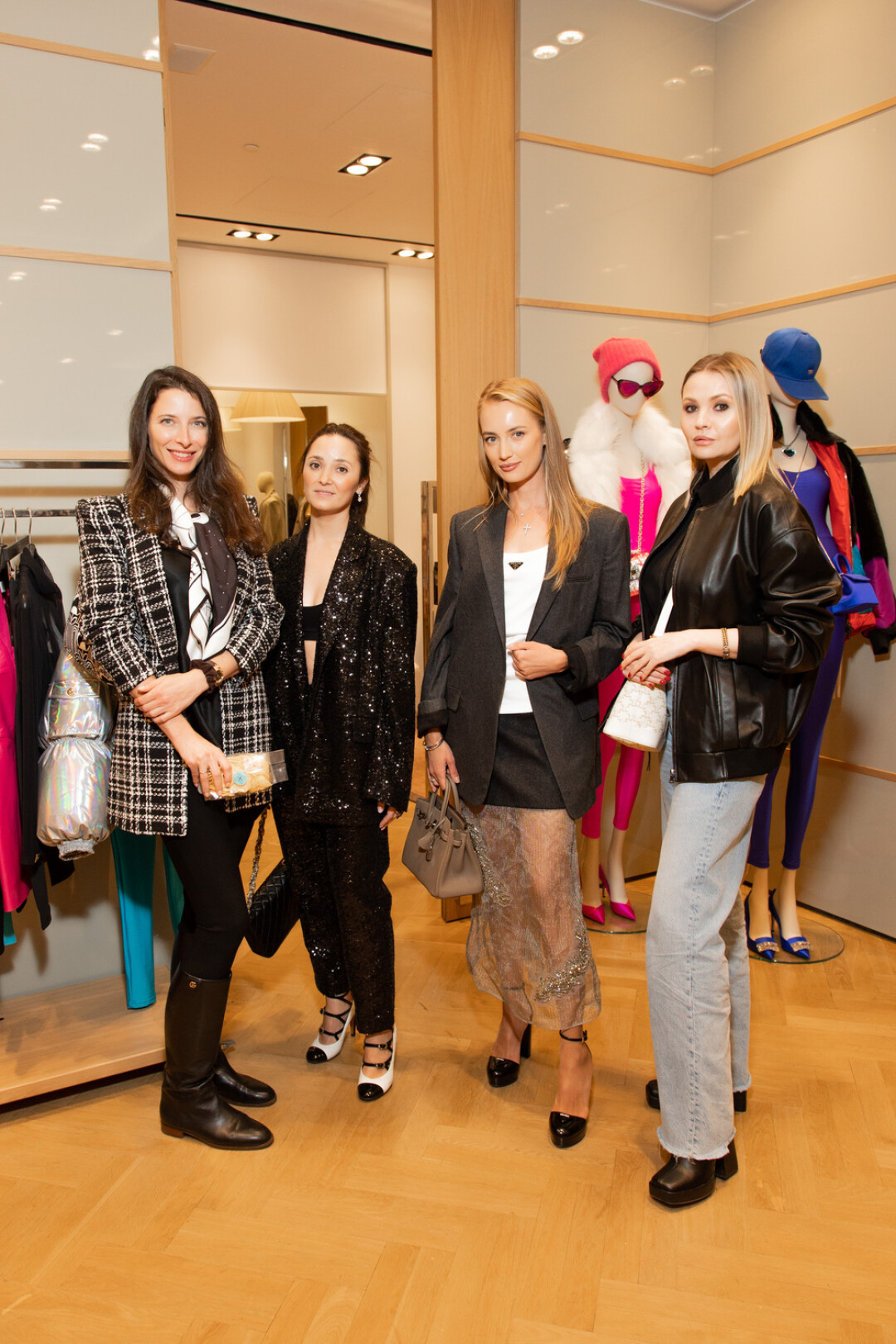 Анна Каменева, Виктория Шатова, Екатерина Анюкова и Марина Тужилина