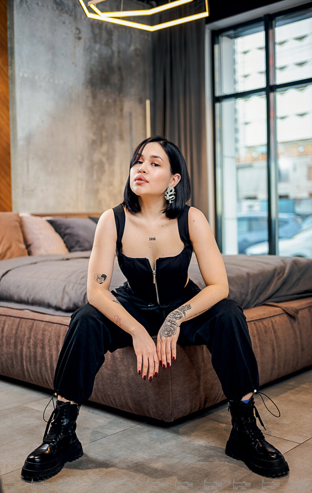 Корсет Chuba brand, брюки AliExpress, ботинки Tansui.store