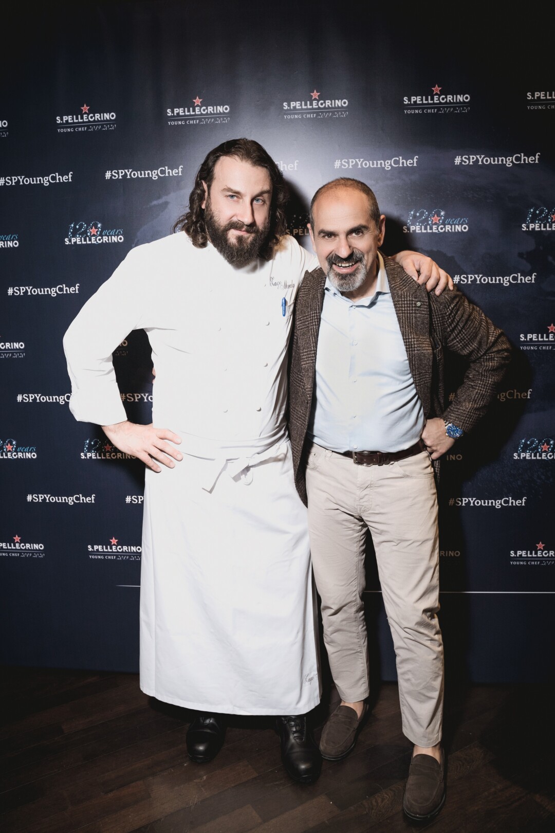 С шефом Мирко Дзаго на конкурсе молодых поваров