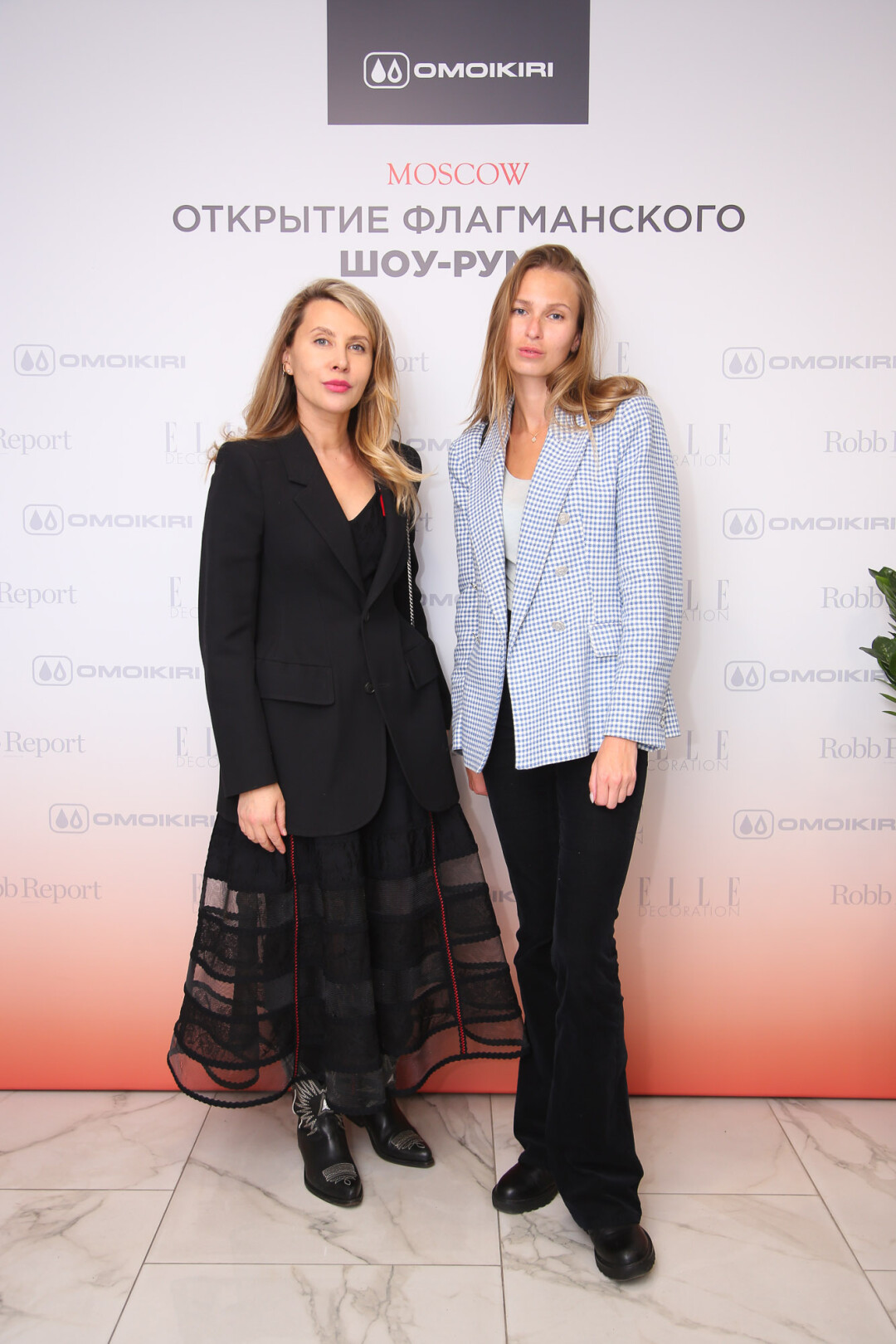 Александра Балакина и Анна Развозова (дизайнер интерьера и Robb Report)