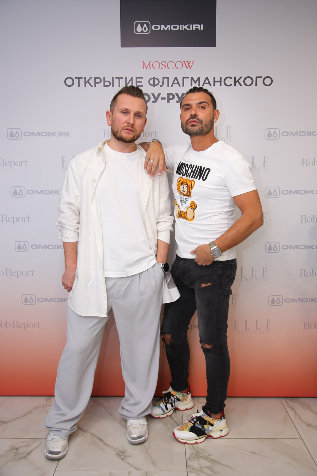 Дмитрий Коновалов и Александр Кононенко (Оmoikiri и дизайнер интерьера)