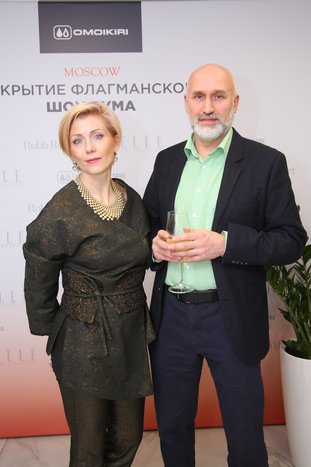 Дарья Лобач и Сергей Зеленцов (Оmoikiri и "Строительная газета")