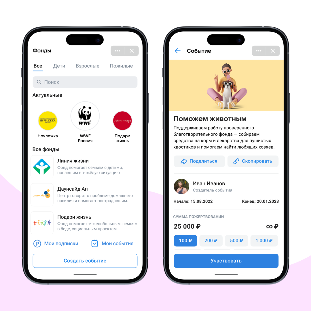 ВКонтакте запустила агрегатор помощи благотворительным фондам | Sobaka.ru