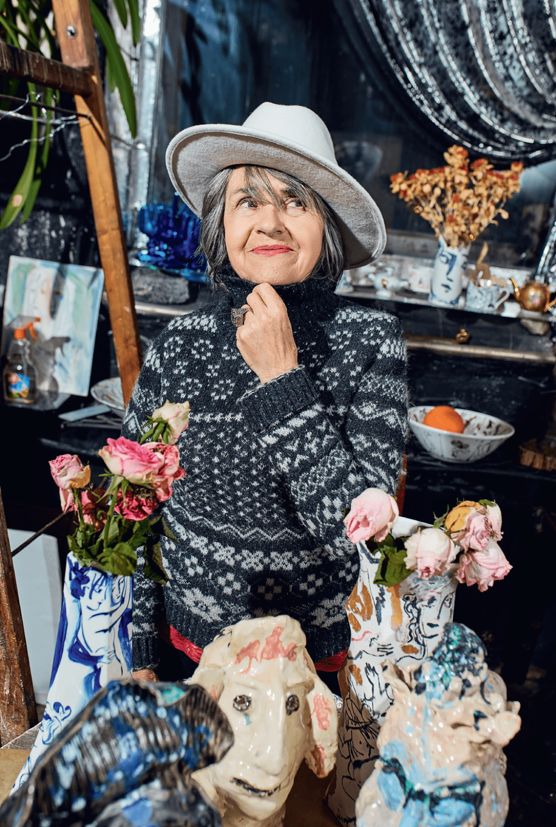 Элизабет де Треал де Кинси-Траугот. Шляпа Cocoshniсk